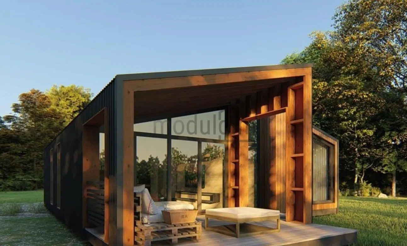 Екстер'єр модульного будинку фото 3